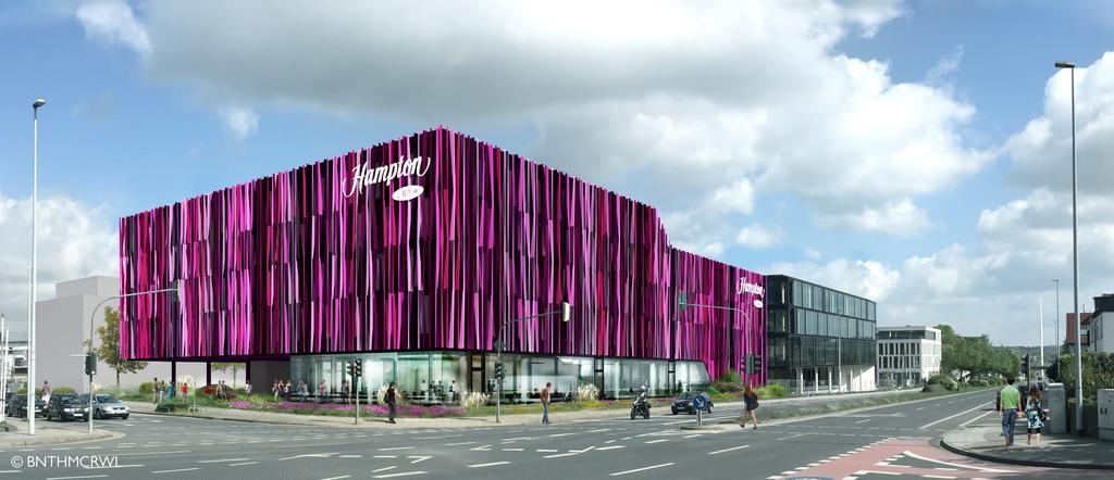 Hampton By Hilton Aachen Tivoli Hotel Bagian luar foto